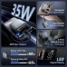 УМБ Vention 10000mAh PD 35W 3A PD+FC 1Type-C IN/OUT Built-in LED Display Gray (FHEH0)