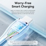 Кабель Type-C-Type-C Vention TPU PD 100W QC 4.0 5A 480мbps 1m Pink (TAWPF) Кабель Type-C-Type-C Vention TPU PD 100W QC 4.0 5A 480мbps 1m Pink (TAWPF)