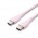 Кабель Type-C-Type-C Vention TPU PD 100W QC 4.0 5A 480мbps 1m Pink (TAWPF)