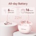 Наушники гарнитура вкладыши Bluetooth 5.3 TWS Vention Elf Earbuds E06 Pink (NBKP0)