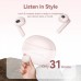 Наушники гарнитура вкладыши Bluetooth 5.3 TWS Vention Elf Earbuds E06 Pink (NBKP0)