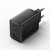 Сетевое зарядное устройство 2Type-C 1USB Vention (C+C+A) GaN III PD 65W QC3.0 5A Black (FERB0-EU)