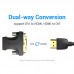 Адаптер HDMI-DVI-D Vention (DVI 24+1-HDMI 1.4) M/F 1080P 60Hz Upgraded gold-plated Black (AILB0)