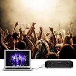 Кабель Audio 6.35мм-3.5мм Vention 2хF/F PVC Shell gold-plated 2m Black (BACBH)