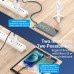 Кабель 2 в 1 USB-MicroUSB-Lightning Vention TPE Nylon MFi C89 2.4А 480Mbps nickel-plated 0.5m Black
