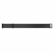 Браслет металлический SK Milanese для Samsung Xiaomi Huawei Garmin Suunto 20mm Black