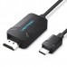 Кабель Type-C-HDMI Vention 2m Black (CEOBH)
