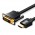 Кабель HDMI-DVI-D v.1.4 Vention (DVI 24+1) 1080P 60Hz gold-plated 1m Black (ABFBF)