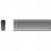 Внешний карман Vention для SSD M.2 (NVME) M-key Type-C 3.2 10Gbps Heat Sink Aluminum сіра Gray (KPKH0)