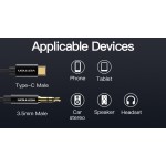 Кабель Audio Type-C-3.5мм Vention Spring Stereo gold-plated 1m Black (BGABF) Кабель Audio Type-C-3.5мм Vention Spring Stereo gold-plated 1m Black (BGABF)