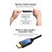 Кабель Audio Type-C-3.5мм Vention Spring Stereo gold-plated 1m Black (BGABF)