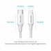 Кабель Type-C-Lightning Vention TPE PVC Mfi C94 PD 30W 3A 480Mbps 2m White (LAKWH)