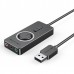 Звуковая карта USB Vention Audio USB-3.5мм 0.15m Volume Control (OMTP-CTIA) Black (CDRBB)