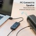 Звуковая карта USB Vention Audio USB-3.5мм 0.15m Volume Control (OMTP-CTIA) Black (CDRBB)