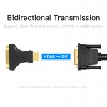 Адаптер HDMI-DVI-D Vention (DVI 24+5-HDMI 1.4) M/F 1080P 60Hz Upgraded gold-plated Black (AIKB0) Адаптер HDMI-DVI-D Vention (DVI 24+5-HDMI 1.4) M/F 1080P 60Hz Upgraded gold-plated Black (AIKB0)