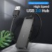 USB HUB Vention 5 в 1 USB-MicroUSB 4USB 3.0 5Gbps 2A 1m Black (CHLBF)