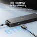 USB HUB Vention 5 в 1 USB-MicroUSB 4USB 3.0 5Gbps 2A 1m Black (CHLBF)