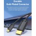 Кабель HDMI-miniHDMI v.2.0 Vention Metal GND 4K 60Hz 18Gbps HDR Video Dolby Audio 1m Black (AGHBF)