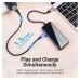 USB HUB Vention 5 в 1 Type-C-HDMI-USB-PD 4USB 3.0 87W 4K 30Hz 0.15m Black (TFDHB)