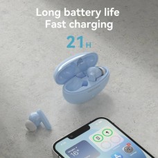 Наушники гарнитура вакуумные Bluetooth 5.3 TWS Vention Elf Earbuds E01 Blue (NBFS0)