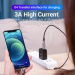 Адаптер Type-C-USB 3.0 Vention AluminIum nickel-plated M/F 5Gbps 3A Gray (CDPH0)