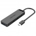 USB HUB Vention 4 в 1 Type-C-USB-MicroUSB 4USB 3.0 5Gbps 0.15m Black (TGKBB)