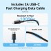 Сетевое зарядное устройство Vention 1Type-C 20W 3A + USB-C to Lightning cable М-М Black
