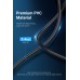 Удлинитель USB-USB 3.0 Vention F/M PVC Round 5Gbps 1.5m Black (CBHBG)