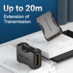 Адаптер HDMI-HDMI Vention M/M 4K v.2.0 UHD 60Hz Upgraded Black (AIRB0) Адаптер HDMI-HDMI Vention M/M 4K v.2.0 UHD 60Hz Upgraded Black (AIRB0)