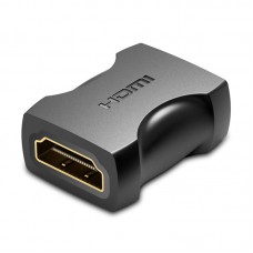 Адаптер HDMI-HDMI Vention M/M 4K v.2.0 UHD 60Hz Upgraded Black (AIRB0)