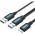 Кабель 2in1 USB-MicroUSB-B 3.0 Vention M/2xM PVC Round nickel-plated 3A 5Gbps 1m Black (CQPBF)