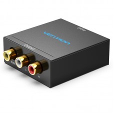 Конвертер HDMI-3RCA Vention 1080P 60Hz gold-plated Black (AEEB0)