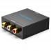 Конвертер HDMI-3RCA Vention 1080P 60Hz gold-plated Black (AEEB0)