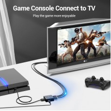 Конвертер HDMI-3RCA Vention 1080P 60Hz gold-plated Black (AEEB0)