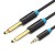 Кабель Audio 6.35мм-3.5мм Vention 2хF/F PVC Shell gold-plated 1.5m Black (BACBG)
