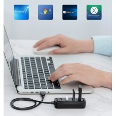 USB HUB Vention USB-USB 4USB 2.0(VAS-J43-B015), 0.15m
