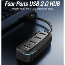 USB HUB Vention USB-USB 4USB 2.0(VAS-J43-B015), 0.15m