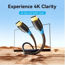 Кабель HDMI M - M, 1.5м, V2.0, 4K 60Гц PVC Vention (AACBG)