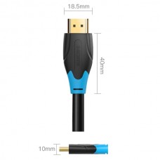 Кабель HDMI M - M, 2.0 м, V2.0, 4K 30Гц, PVC Vention