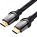Кабель HDMI M - M, 3.0  м, V2.0, 4K 60Гц, обплетення, Zinc Alloy Type чорний Vention (VAA-B05-B300)