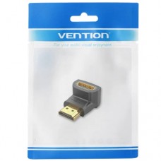 Перехідник HDMI F --> HDMI M, кут 90° 4K 60Hz PVC Vention чорний