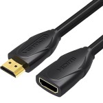 Кабель HDMI M - F (подовжувач), 1.0 м, V2.0, 4K 60Hz PVC Vention Кабель HDMI M - F (подовжувач), 1.0 м, V2.0, 4K 60Hz PVC Vention