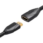 Кабель HDMI M - F (подовжувач), 2.0 м, V2.0, 4K 60Hz PVC Vention Кабель HDMI M - F (подовжувач), 2.0 м, V2.0, 4K 60Hz PVC Vention