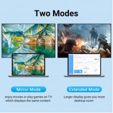 Кабель HDMI M - F (подовжувач), 2.0 м, V2.0, 4K 60Hz PVC Vention