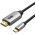 Кабель USB 3.1 Type-C M - HDMI M, 2.0m v.2.0 4K 60Hz Aluminum Alloy Type чорний Vention