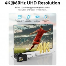 Кабель HDMI M - Mini M, 3.0 м, V2.0 4K 60Гц 18Gbps HDR Dolby Vention