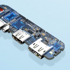 Перехідник USB 2.0 Type-C --> VGA V1.2 /HDMI V2.0b/DP  V1.2a CM260 UGREEN Чорний