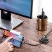 Перехідник USB 2.0 Type-C --> HDMI+VGA (HDMI 1.4b) CM303 Ugreen чорний