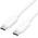 Кабель USB 2.0 Type-C M-M, 1.0 м 60W White Nickel-Plated Vention