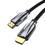 Кабель HDMI M - M, 1.5м, V2.1, 8K 60Гц обплетення, чорний Vention Кабель HDMI M - M, 1.5м, V2.1, 8K 60Гц обплетення, чорний Vention